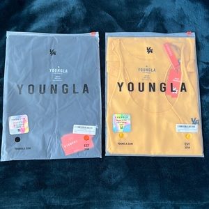 *New* Youngla 318 palazzo stringers size medium